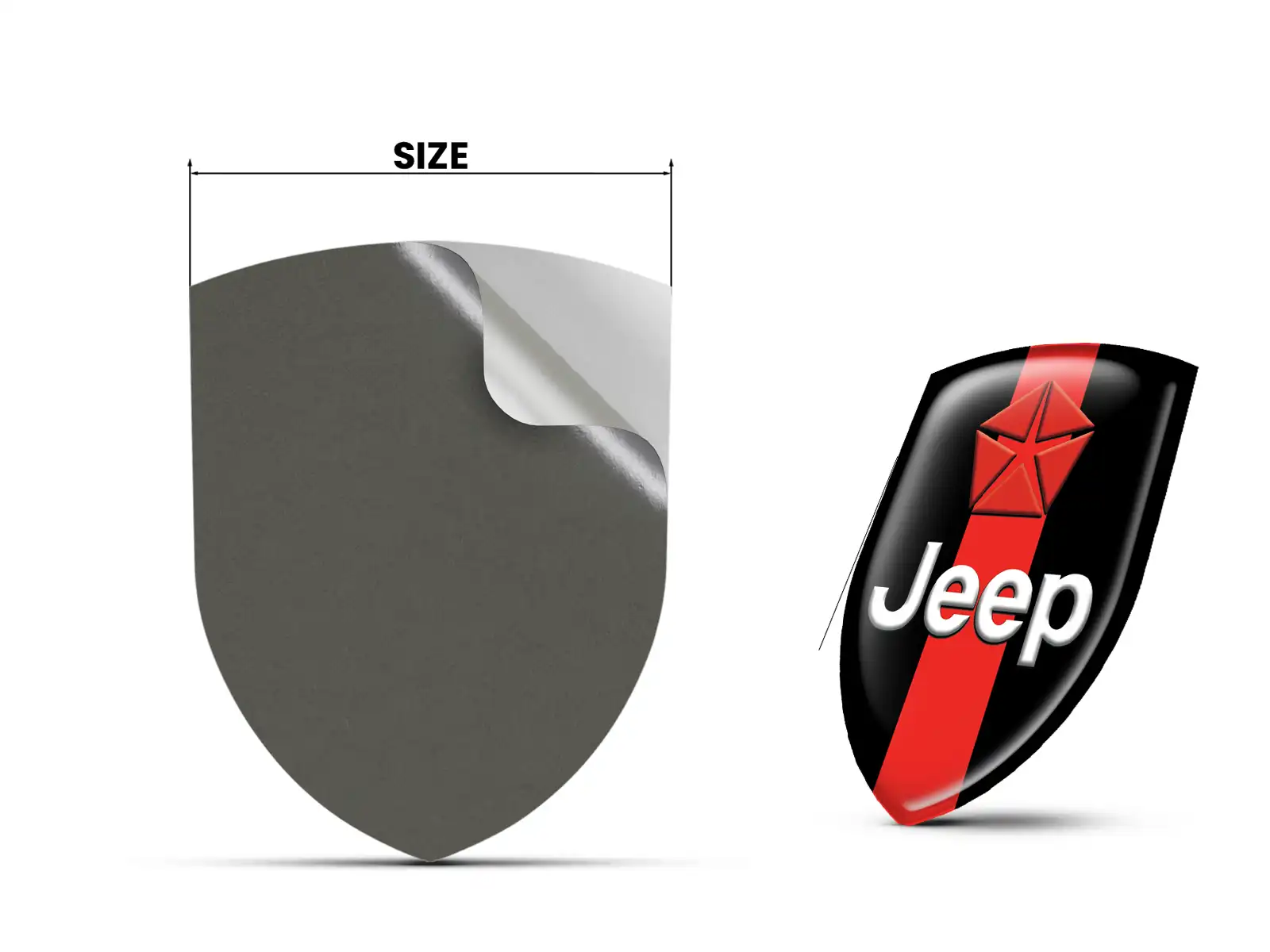 Jeep Design Adesivi Auto Stellari Chic Professionali